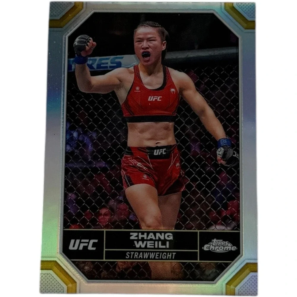 ZHANG WEILI 2024‎ Topps Chrome UFC Refractor #200
